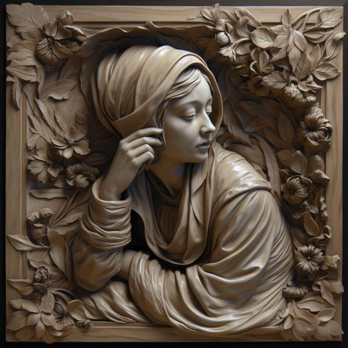 نموذج ثلاثي الأبعاد لآلة CNC 3D Art 